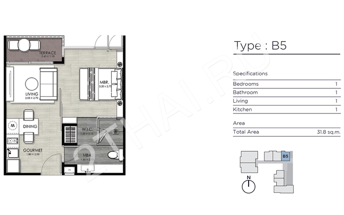 Andromeda Condominium, Паттайя, Пратамнак  - фото, цены, карта и месторасположение